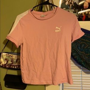 Puma pink shirt